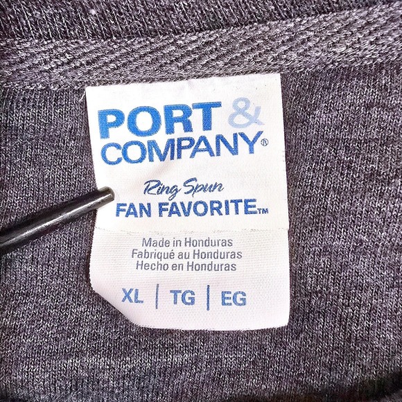 Peanuts Snoopy Valentine's Letters Port & Company Crewneck Sweatshirt Men's XL - Picture 3 of 4